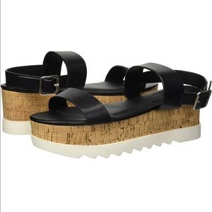 NWOT “Madden Girl” platform sandals